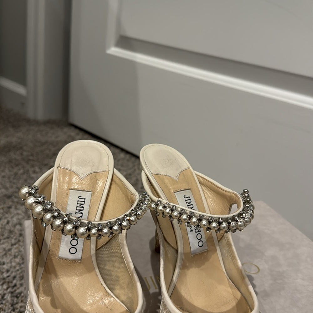 Jimmy Choo Exclusive Lace Heels - Picture 14 of 14